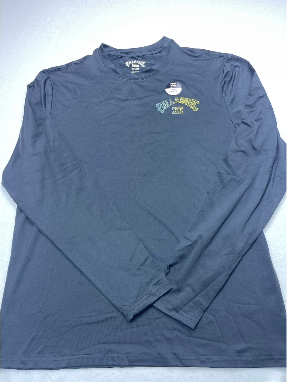Billabong Men's Long Sleeve Quick Dry UPF 50 T-Shirt Size L